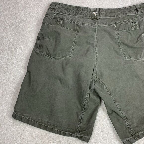 Kuhl Men’s Vintage Patina Dye Hiking Shorts Zip Cargo Pockets Size 40 - Picture 9 of 13
